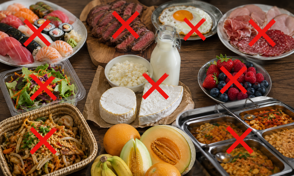 Strictly Avoid foods