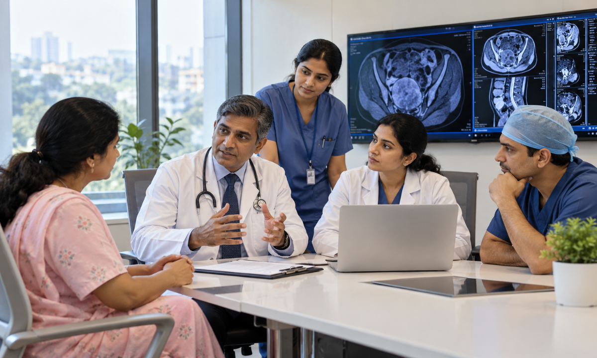 Gynecologic cancer treatment at Bangalore oncology hospitals