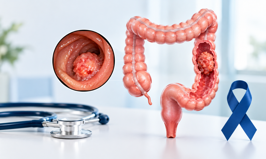 Colorectal cancer symptoms and risk factors in men and women