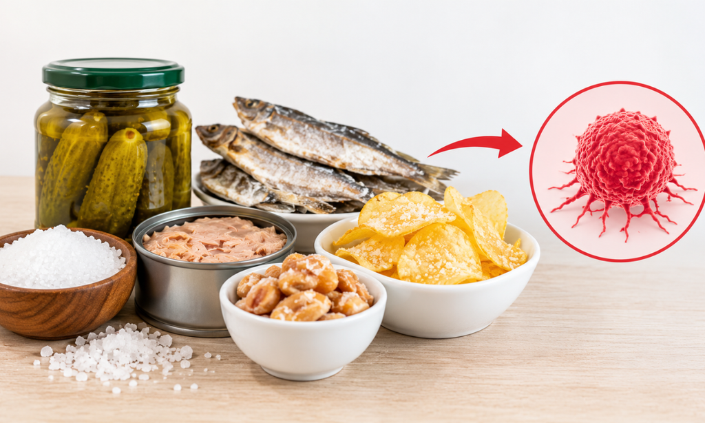 Salt-preserved foods and high-sodium foods linked to an increased risk of stomach cancer