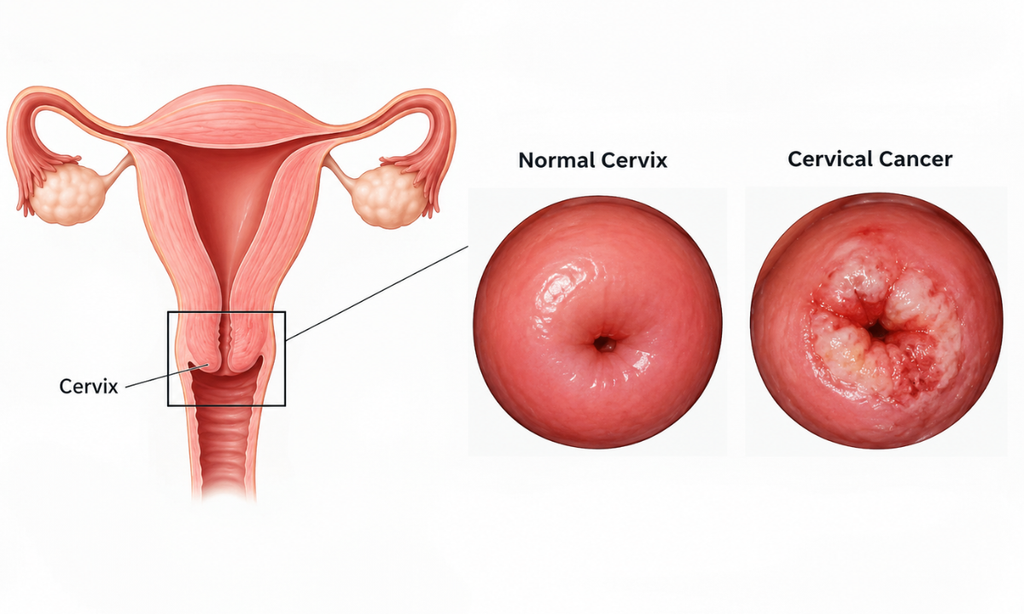 Cervical cancer symptoms and prevention